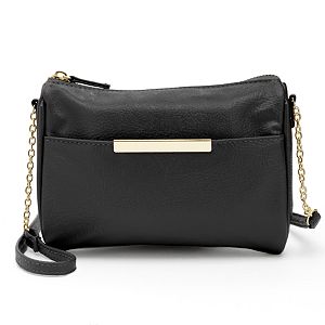 Apt. 9® Olivia SafeKeeper RFID-Blocking Crossbody Bag