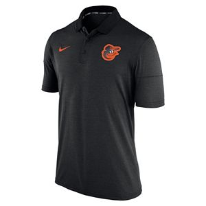 Men's Nike Baltimore Orioles Heathered Dri-FIT Polo