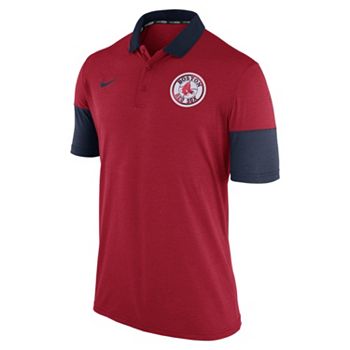 nike red sox polo