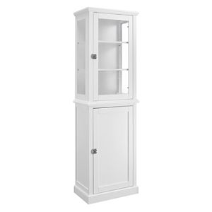 Linon Scarsdale Tall 2-Door Storage Cabinet