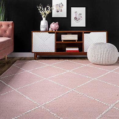 nuLOOM Varanas Elvia Lattice Wool Rug