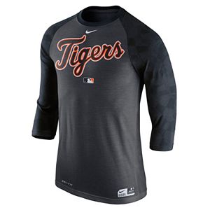 Men's Nike Detroit Tigers AC Dri-FIT Raglan Tee