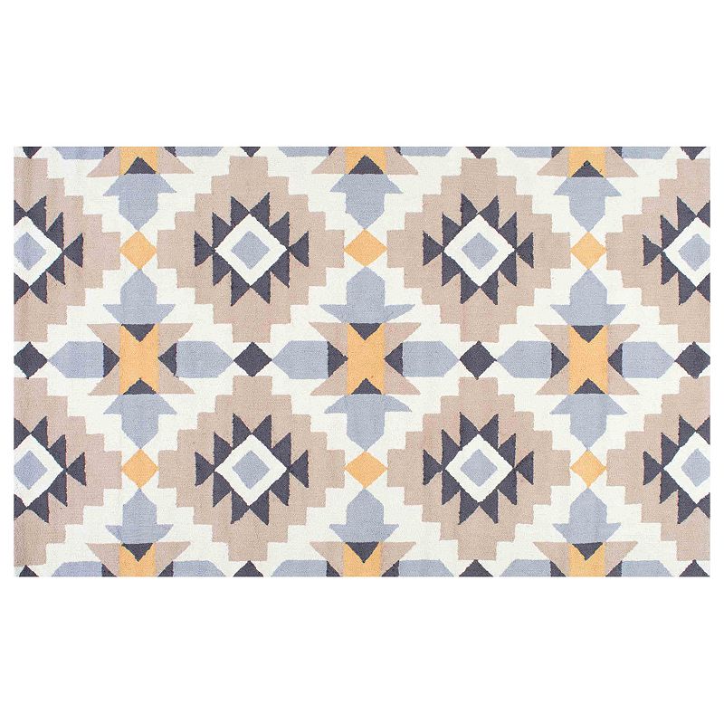 nuLOOM Barcelona Terica Geometric Rug, Yellow, 8.5X11.5Ft
