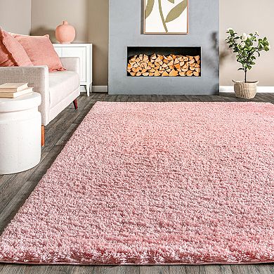 nuLOOM Airy Shag Gynel Cloudy Solid Rug