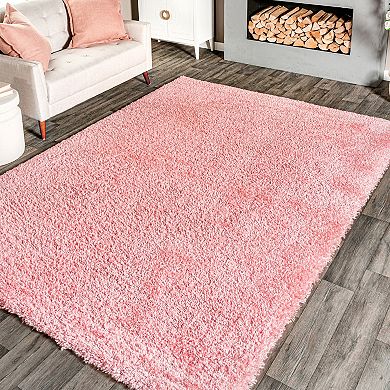 nuLOOM Airy Shag Gynel Cloudy Solid Rug