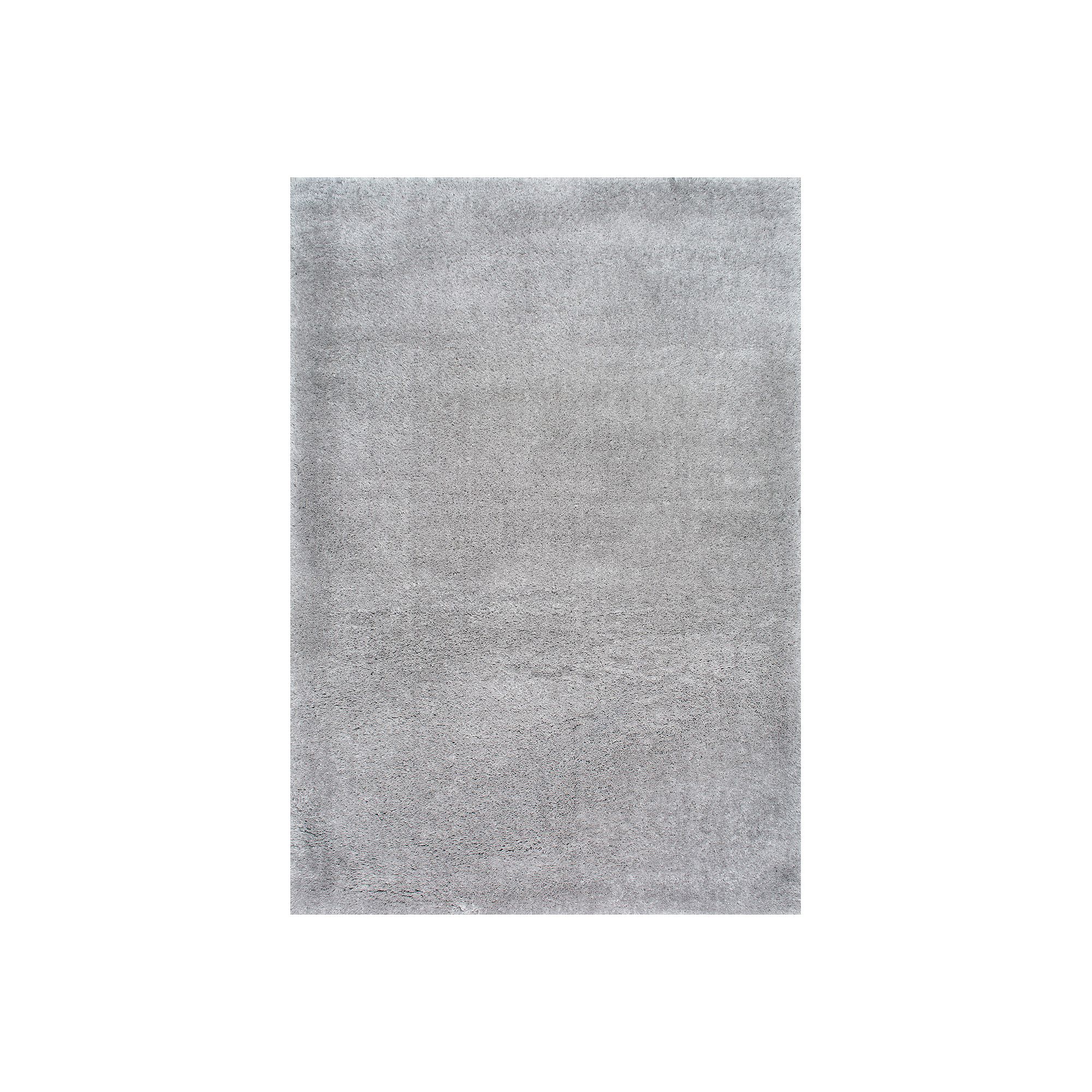nuLOOM Airy Shag Gynel Cloudy Solid Rug, Silver