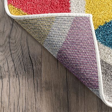 nuLOOM Carnival Maris Triangles Geometric Rug