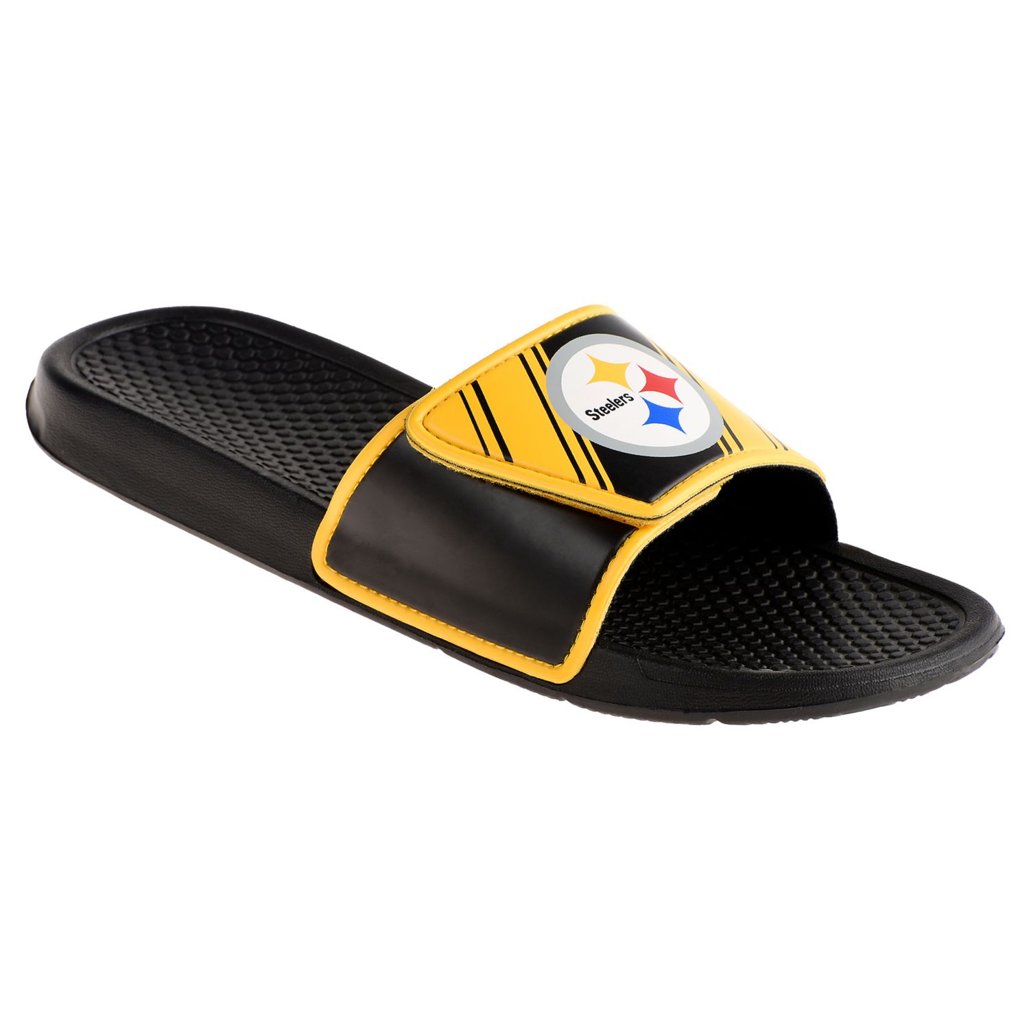 pittsburgh steelers men's flip flops