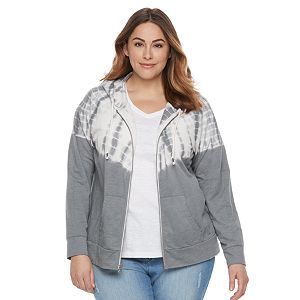 Plus Size SONOMA Goods for Life™ Tie-Dye Hoodie