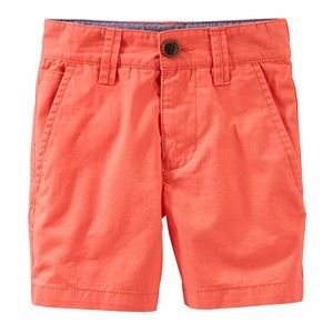 Toddler Boy OshKosh B'gosh Solid Dock Shorts