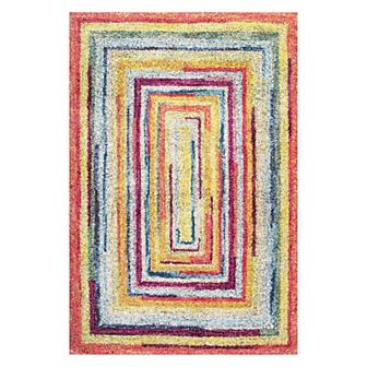nuLOOM Carnival Hargis Labyrinth Striped Rug