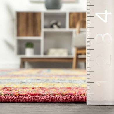 nuLOOM Carnival Hargis Labyrinth Striped Rug
