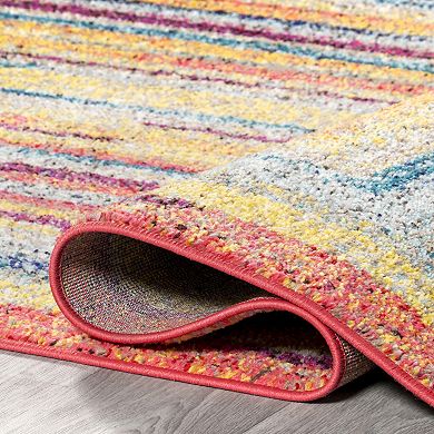 nuLOOM Carnival Hargis Labyrinth Striped Rug