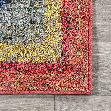 nuLOOM Carnival Hargis Labyrinth Striped Rug