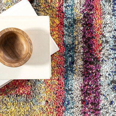 nuLOOM Carnival Hargis Labyrinth Striped Rug