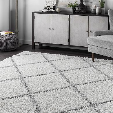 nuLOOM Easy Shag Shanna Lattice Rug