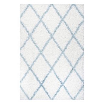 nuLOOM Easy Shag Shanna Lattice Rug