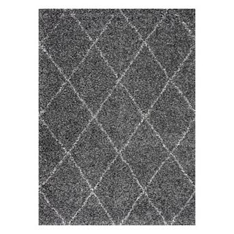 nuLOOM Easy Shag Shanna Lattice Rug