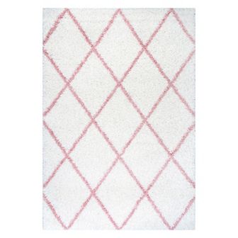 nuLOOM Easy Shag Shanna Lattice Rug