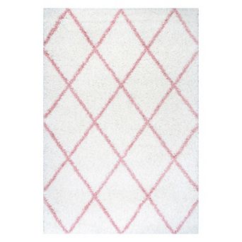 nuLOOM Easy Shag Shanna Lattice Rug