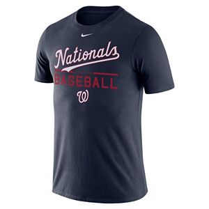 Men's Nike Washington Nationals Practice Ringspun Tee