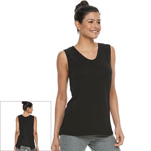 Women's Tek Gear® Layered Split Back Tank