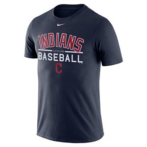 Men's Nike Cleveland Indians Practice Ringspun Tee