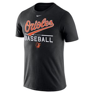 Men's Nike Baltimore Orioles Practice Ringspun Tee