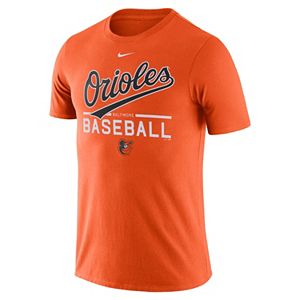 Men's Nike Baltimore Orioles Practice Ringspun Tee