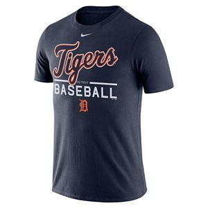 Men's Nike Detroit Tigers Practice Ringspun Tee