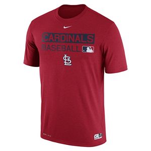 Men's Nike St. Louis Cardinals AC Team Issue Legend Dri-FIT Lightweight Tee