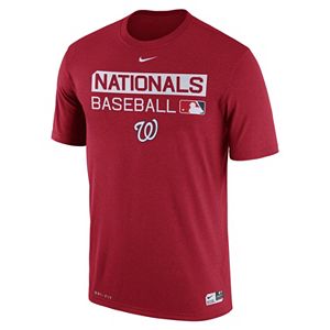 Men's Nike Washington Nationals AC Team Issue Legend Dri-FIT Lightweight Tee