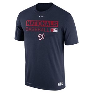 Men's Nike Washington Nationals AC Team Issue Legend Dri-FIT Lightweight Tee