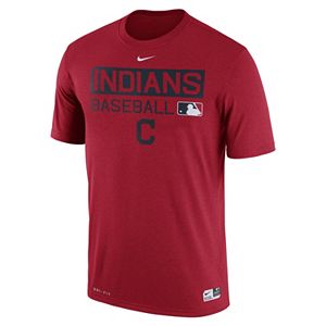 Men's Nike Cleveland Indians AC Team Issue Legend Dri-FIT Lightweight Tee