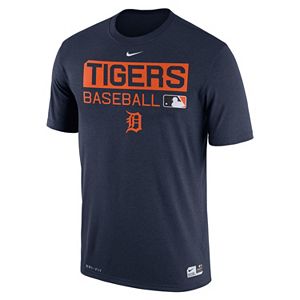 Men's Nike Detroit Tigers AC Team Issue Legend Dri-FIT Lightweight Tee