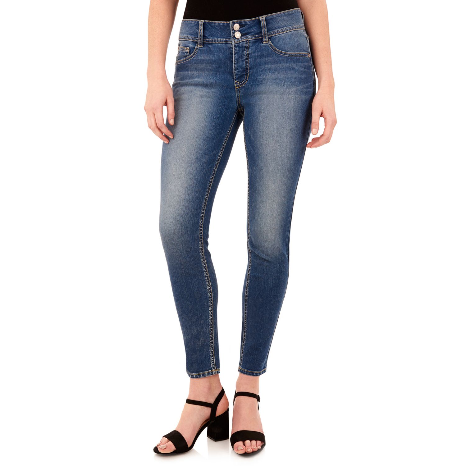 curvy fit skinny jeans
