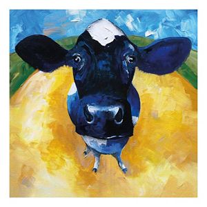 Cow Tale Canvas Wall Art