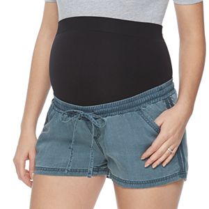 Maternity a:glow Belly Panel Soft Shorts