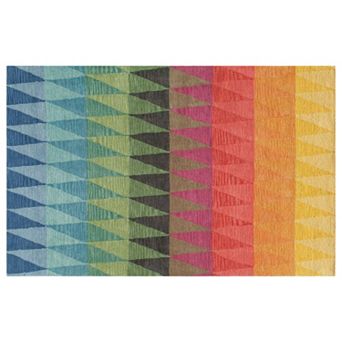 Momeni Delhi Triangle Geometric Wool Rug