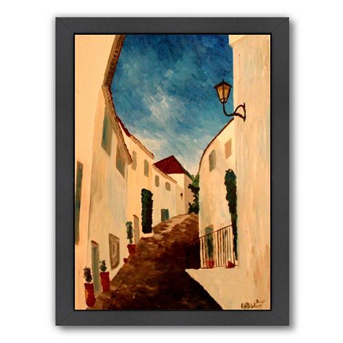 Americanflat Alpujarra Framed Wall Art