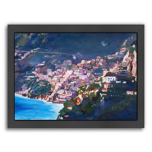 Americanflat Amalfi Coast I Framed Wall Art