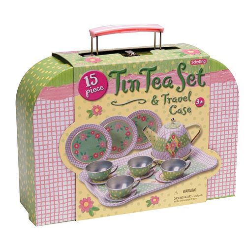 tea set in carry case