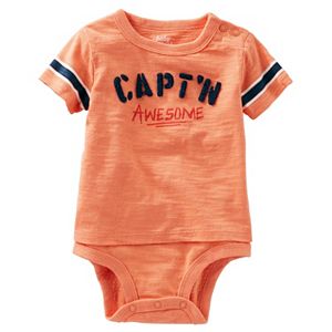 Baby Boy OshKosh B'gosh® Mock-Layered Bodysuit