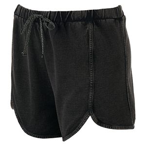 madden NYC Juniors' Plus Size French Terry Shorts
