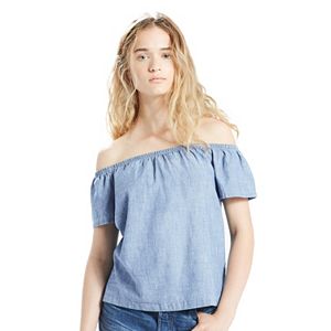 Women's Levi's Denim Off-the-Shoulder Top