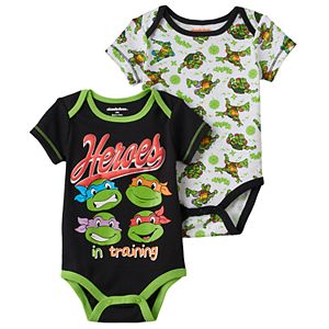 Baby Boy Teenage Mutant Ninja Turtle 2-pk. Bodysuits