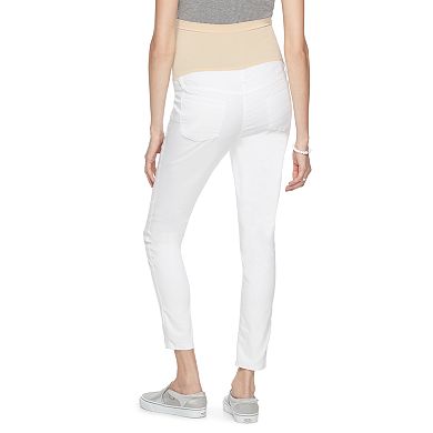 Maternity a:glow Belly Panel Skinny Jeans
