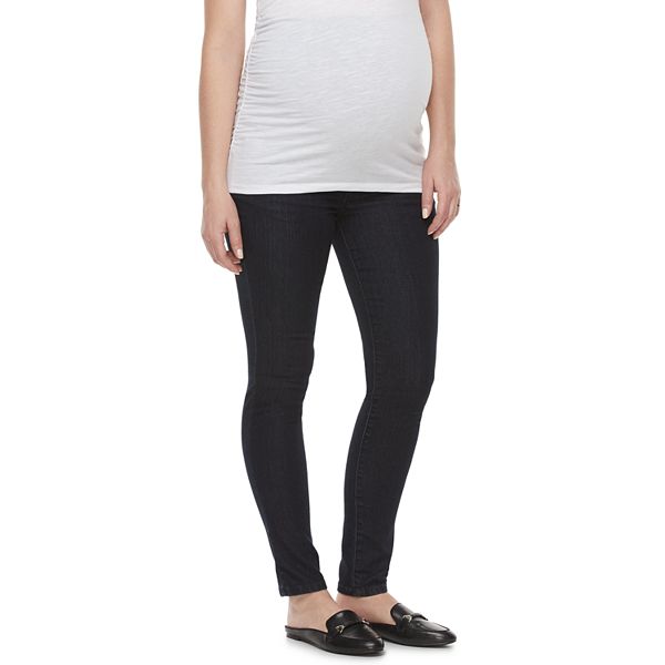 Maternity a:glow Belly Panel Skinny Jeans