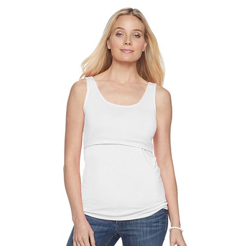 kohls maternity tank top