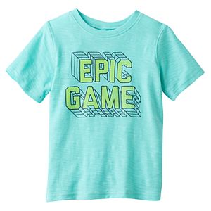 Boys 4-10 Jumping Beans® Short Sleeve Slubbed Graphic Tee